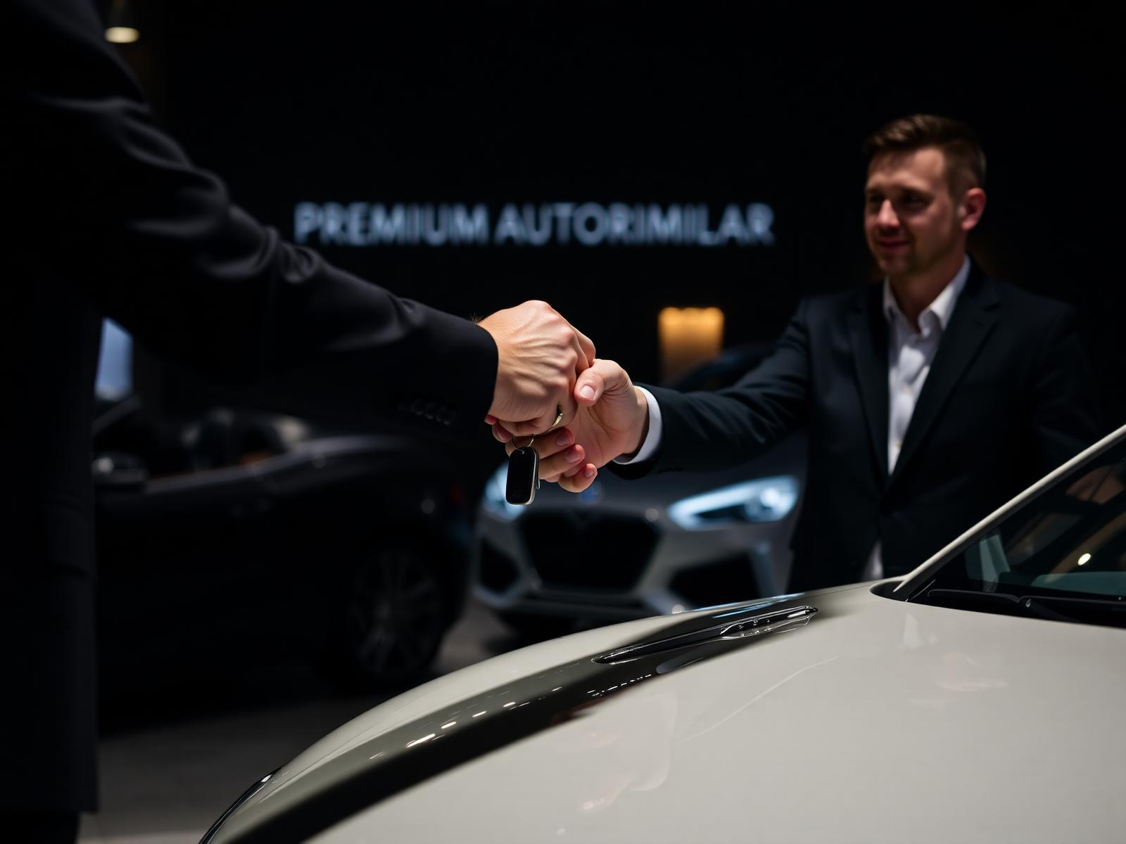 Dealership professionals collaborating