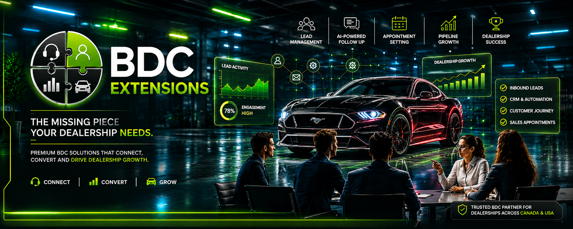 BDC Extensions — premium BDC solutions that connect, convert and drive dealership growth